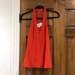 Rory Becca Racerback silk tank